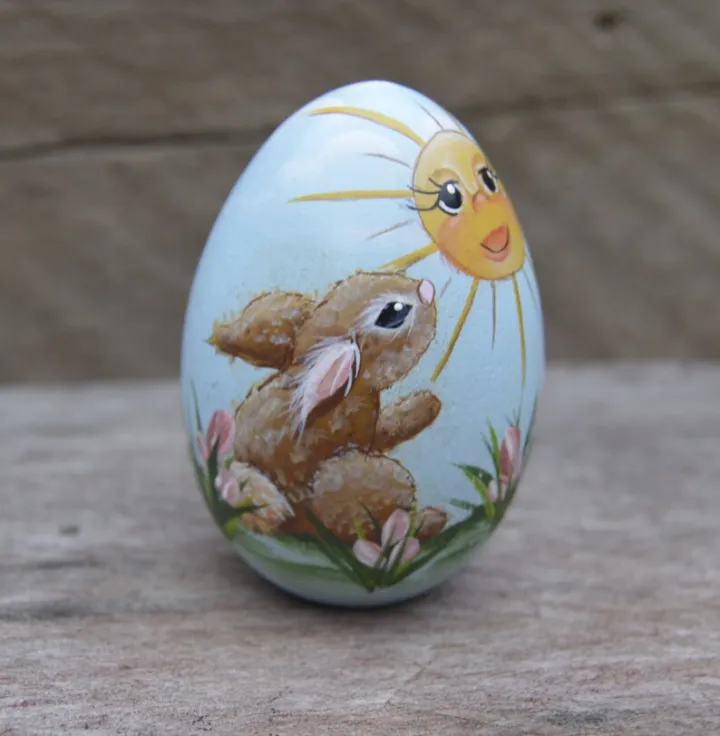🔥🔥2025 Easter Gift 50% Off--Wooden Easter Egg