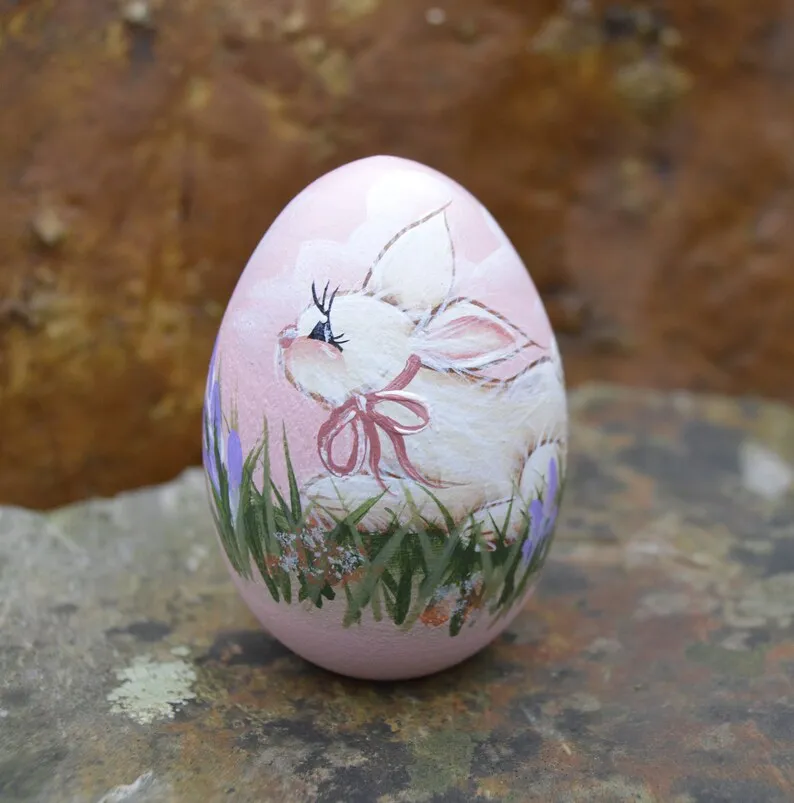 🔥🔥2025 Easter Gift 50% Off--Wooden Easter Egg