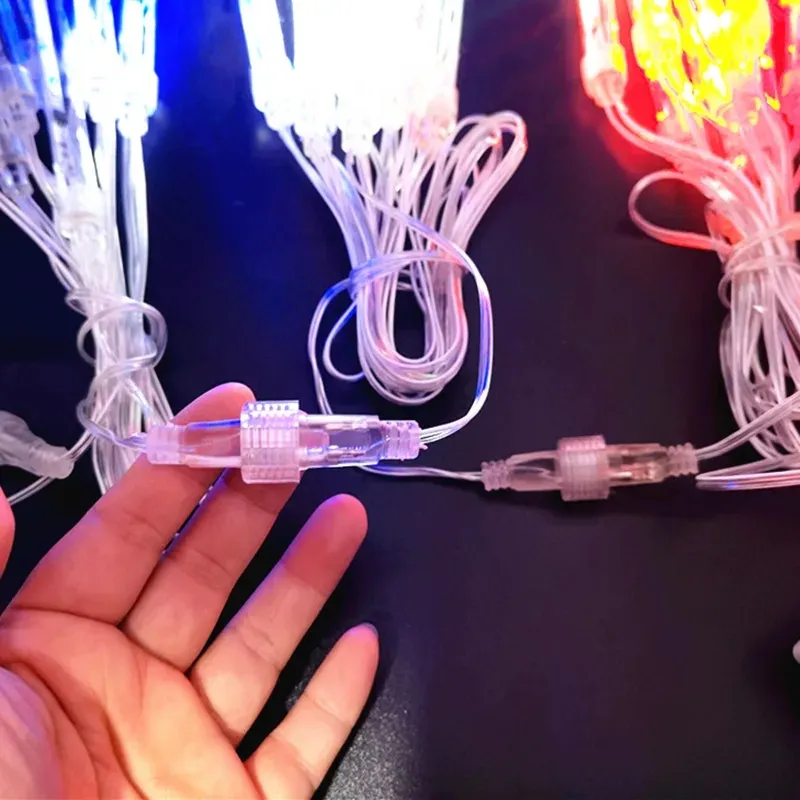 🔥New Year‘s Day Hot Sale 50% OFF Now🔥Rainbow LED Meteor Shower Rain Lights