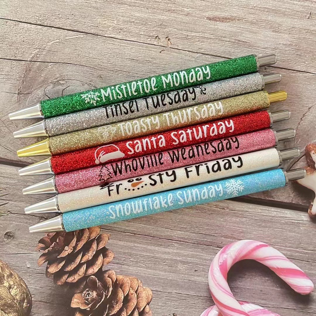 🎄CHRISTMAS HOT SALE✨Christmas Days of the Week Pen Set