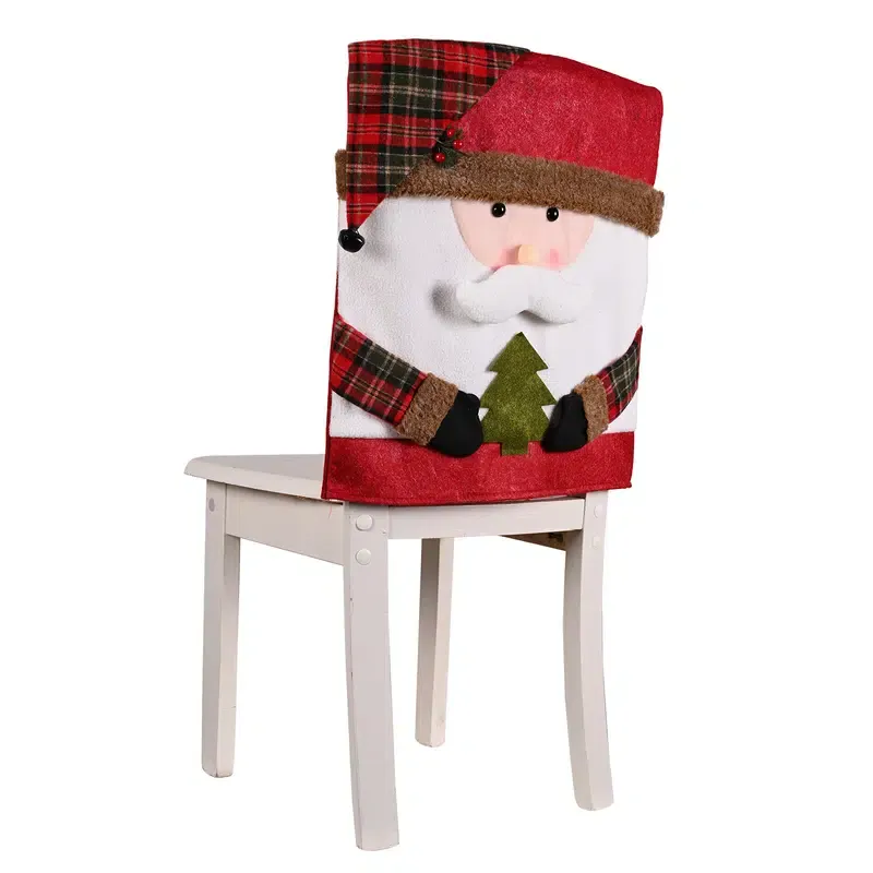🎅Christmas decoration Cartoon Chair Cover🎄