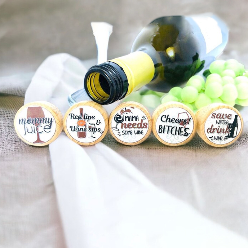 Fun Saying Wine Stoppers