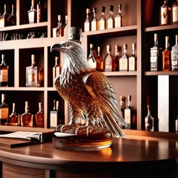 🦅Eagle Whiskey Bottle