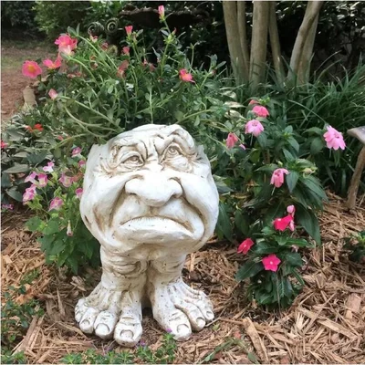 🔥(49% OFF NOW) Mugglys Face Statue Planter