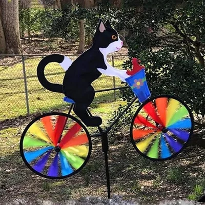 💥💥CAT BICYCLE WIND SPINNER