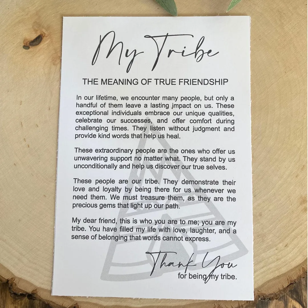 🔥LAST DAY 50% OFF - 💞Friendship Story Card Ornament
