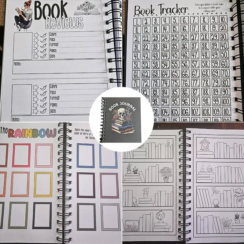 🔥LAST DAY 50% OFF - Book Journal(🌈Enjoy Coloring, 🥰Writing And Enriching Your Life)