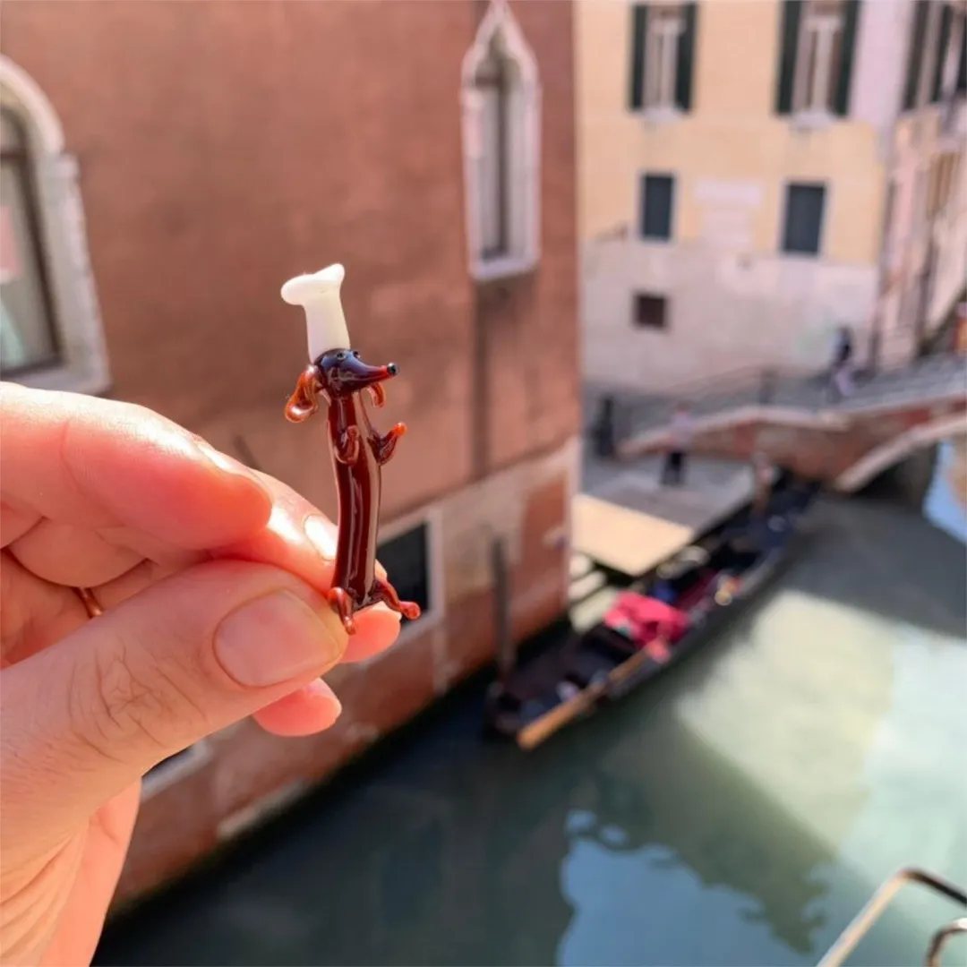 Funny Dachshund Statue