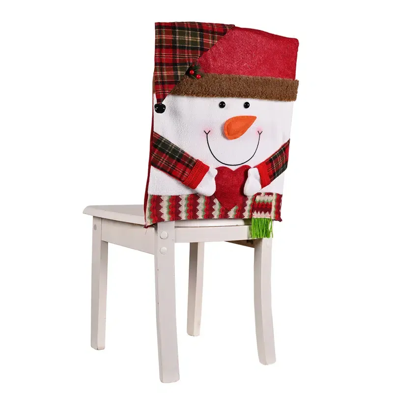 🎅Christmas decoration Cartoon Chair Cover🎄