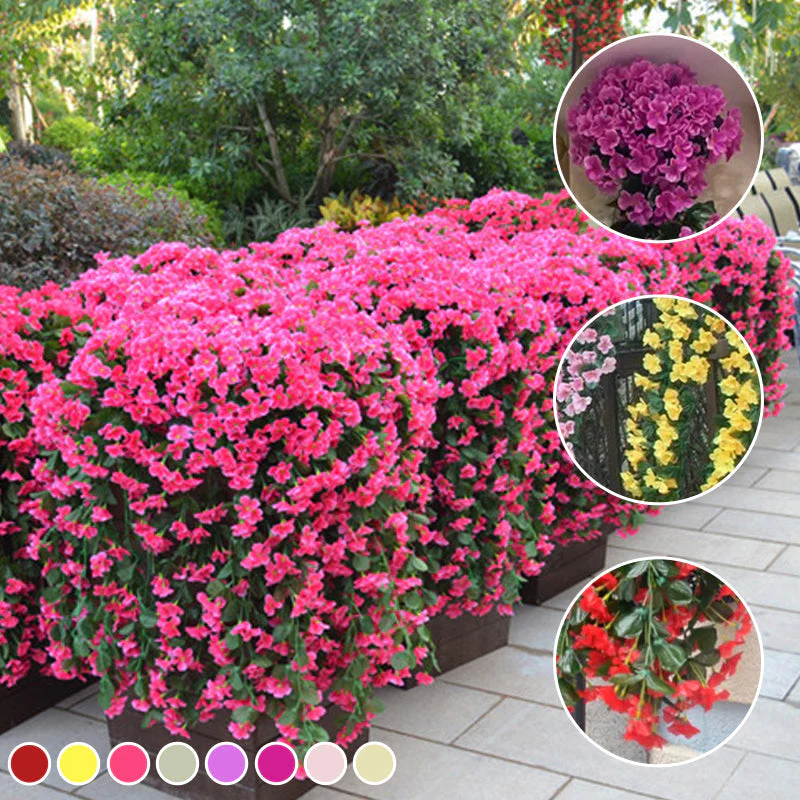 🌷Vivid Artificial Hanging Orchid Bunch