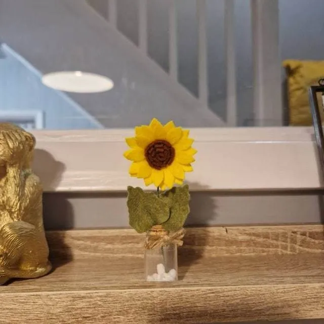 🌻Mini Felt Flowers Set-Mother Gift