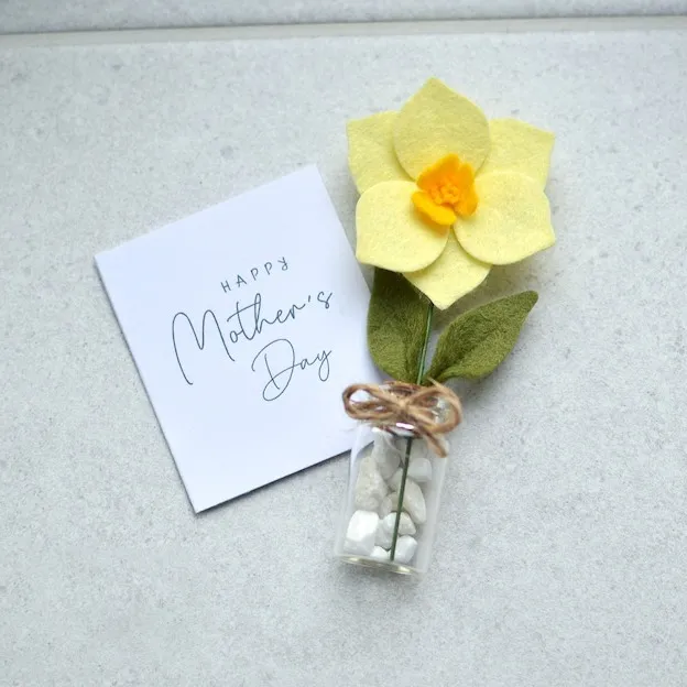 🌻Mini Felt Flowers Set-Mother Gift