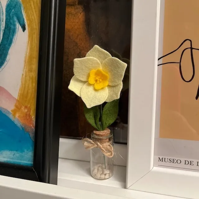 🌻Mini Felt Flowers Set-Mother Gift