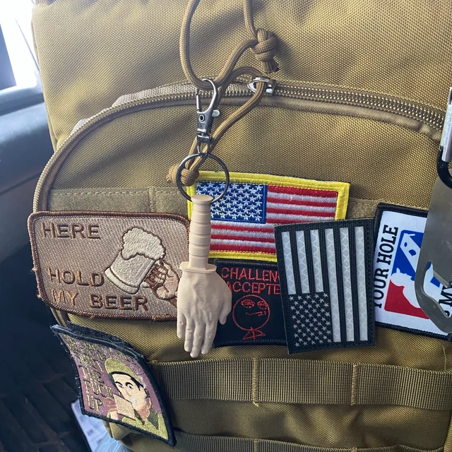 🎁Knife Hand Keychain - Great Military gift