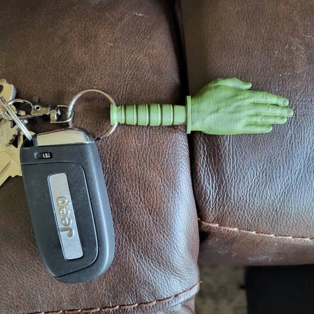 🎁Knife Hand Keychain - Great Military gift