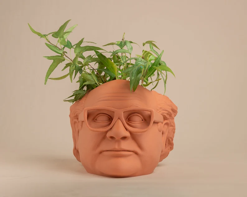 The Original XL Danny DeVito Frank Reynolds Head Planter
