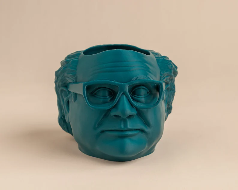 The Original XL Danny DeVito Frank Reynolds Head Planter