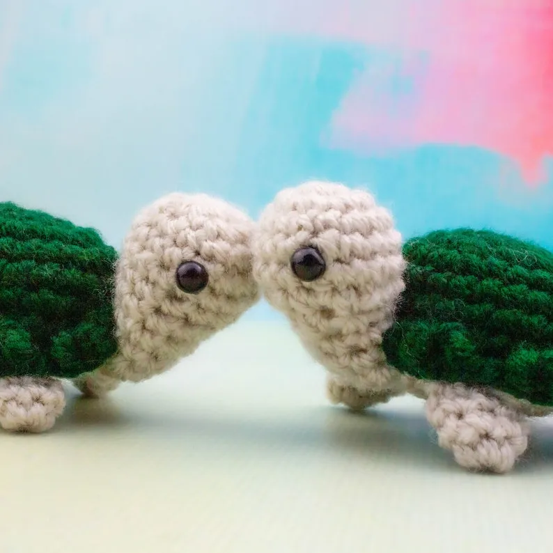 Crochet Travel Turtle Gift Keychain Gifts