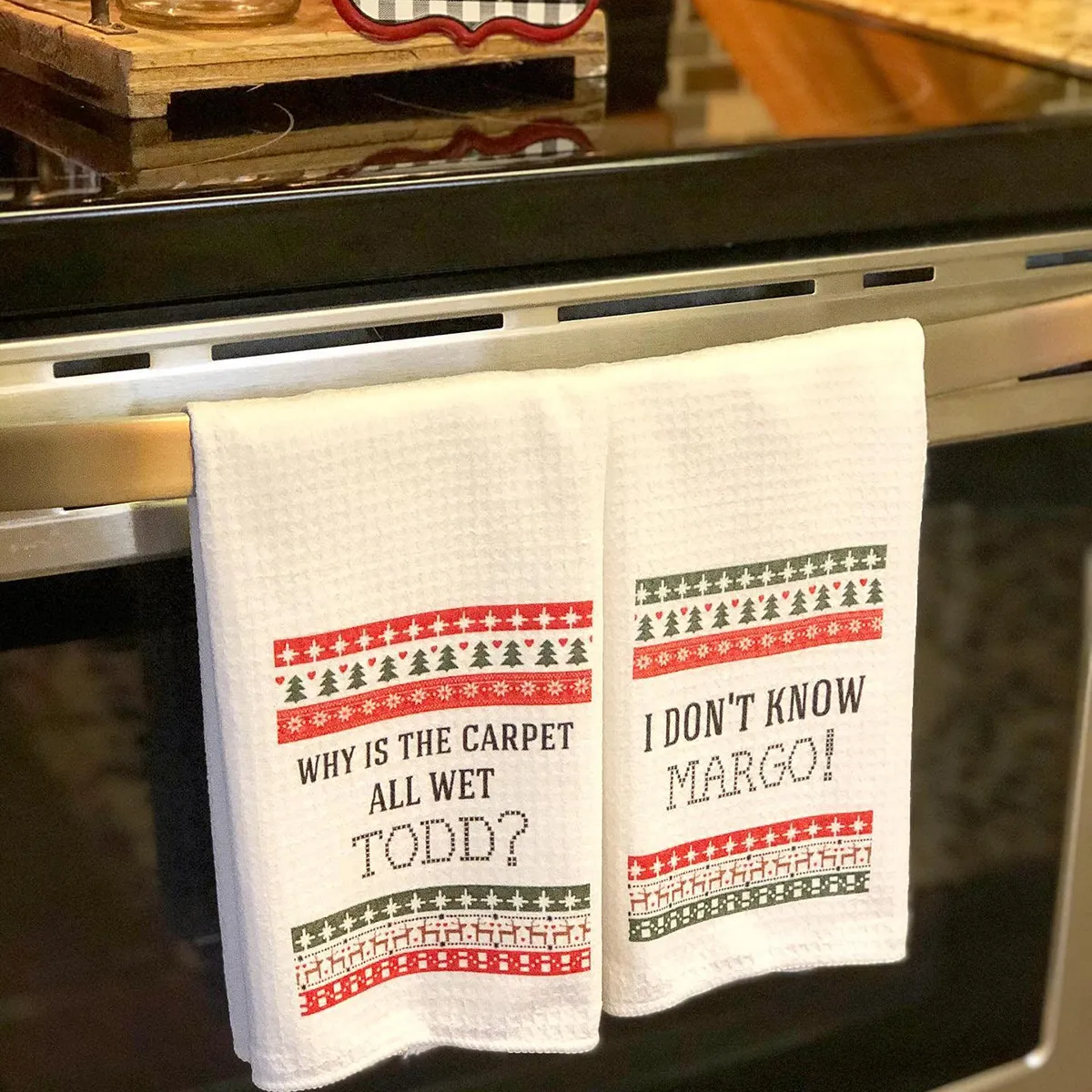 Funny Christmas Vacation Towels
