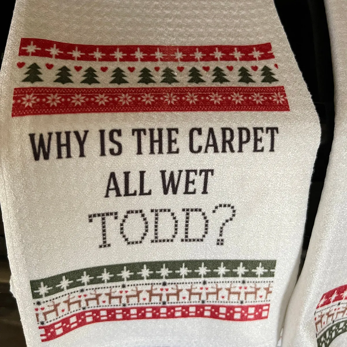 Funny Christmas Vacation Towels