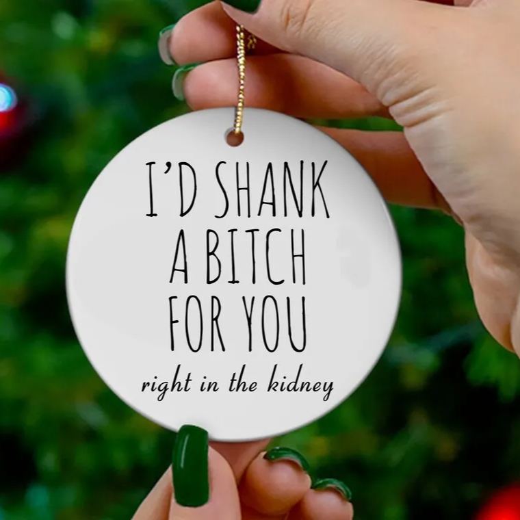 💕True Friends Are Nerver Apart, Christmas Hanging Ornament🎅