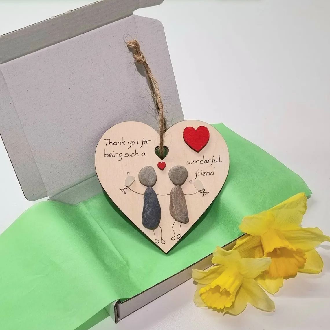Wooden Heart Decoration