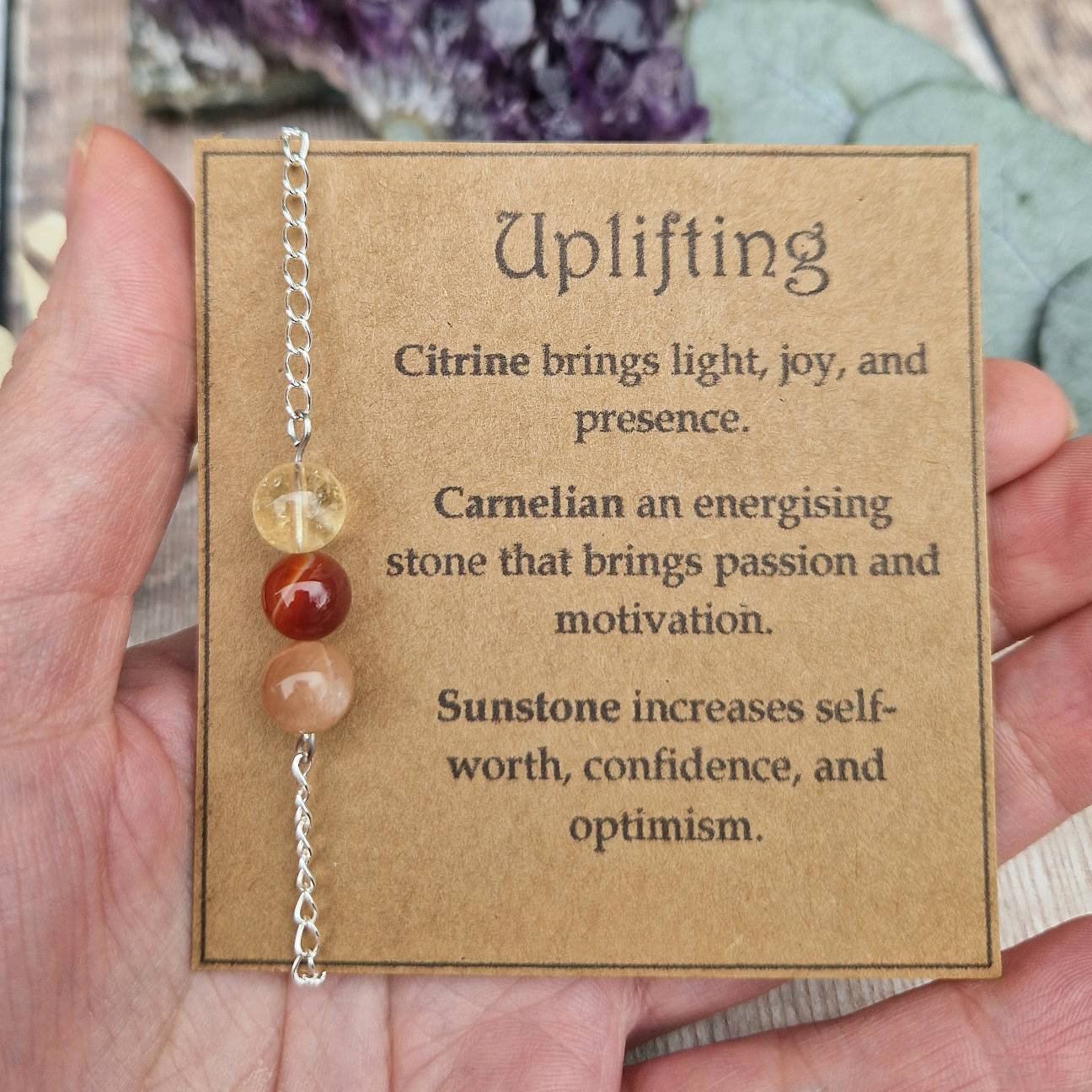 💕Emotional Support Gemstone Bracelet✨