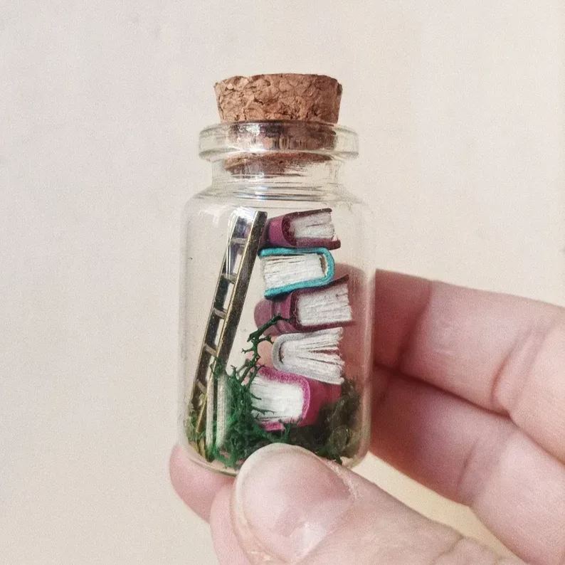 Book Greenhouse - Miniature Book Gift