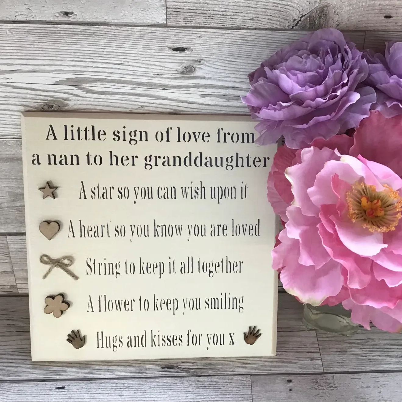 ✨Wooden Sign For Loved One - Gift For Them