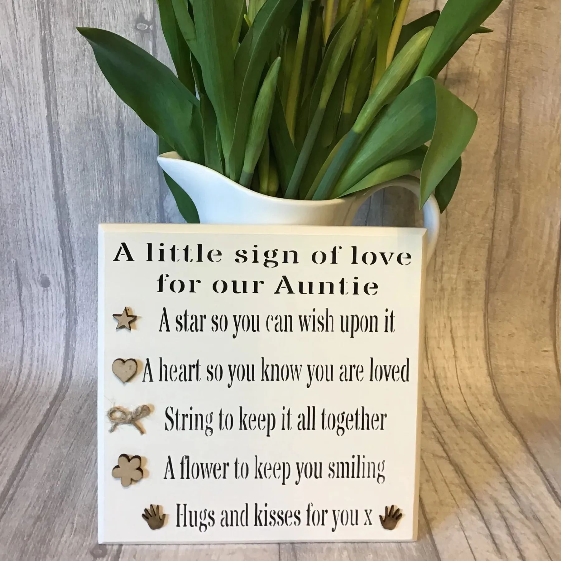 ✨Wooden Sign For Loved One - Gift For Them