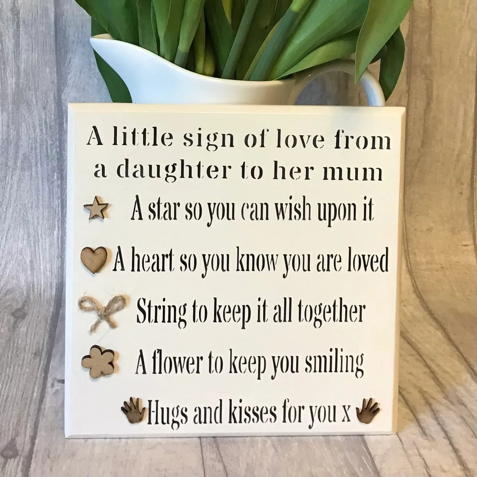 ✨Wooden Sign For Loved One - Gift For Them