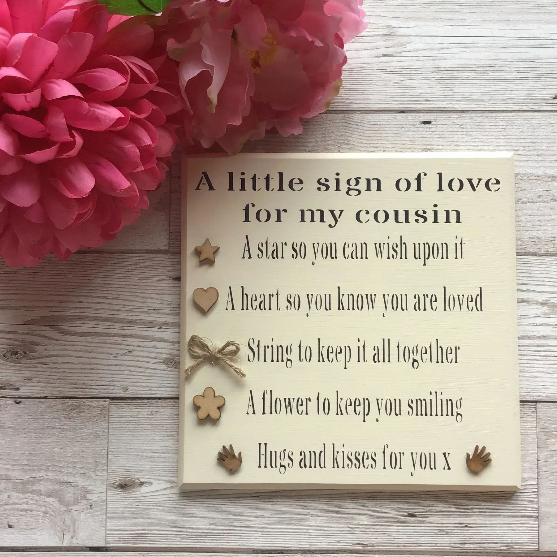 ✨Wooden Sign For Loved One - Gift For Them