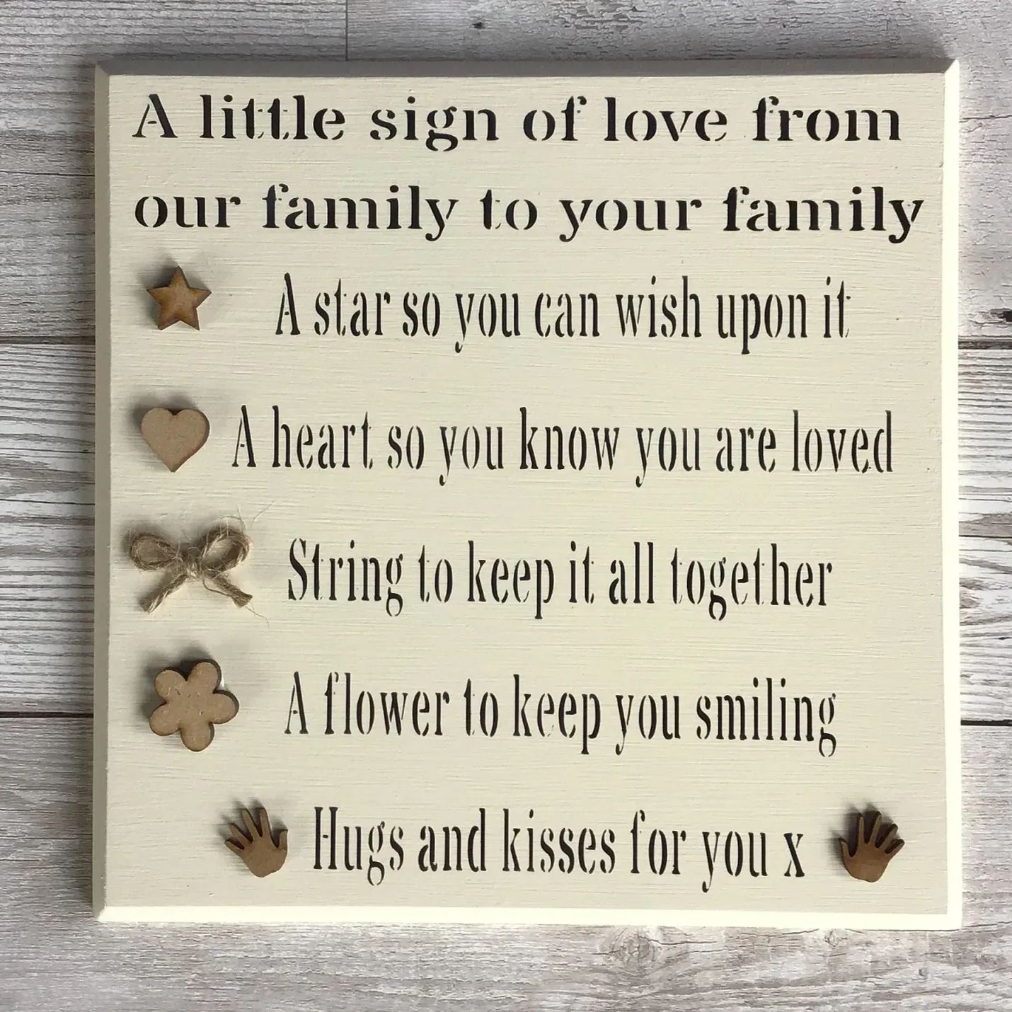 ✨Wooden Sign For Loved One - Gift For Them