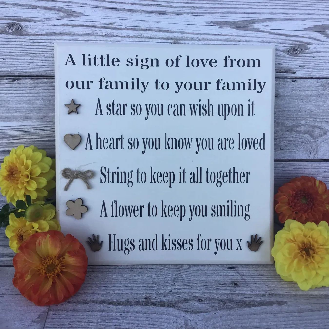 ✨Wooden Sign For Loved One - Gift For Them