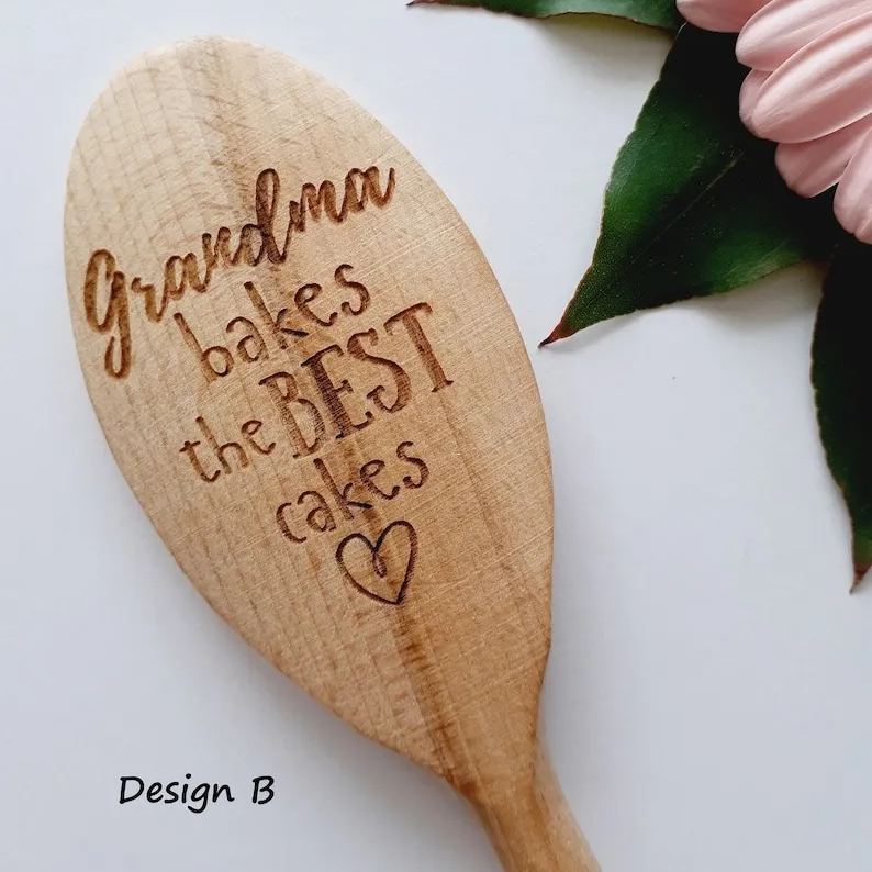 Bakes The Best Cakes Wooden Spoons