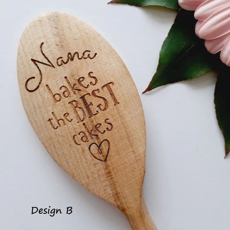 Bakes The Best Cakes Wooden Spoons