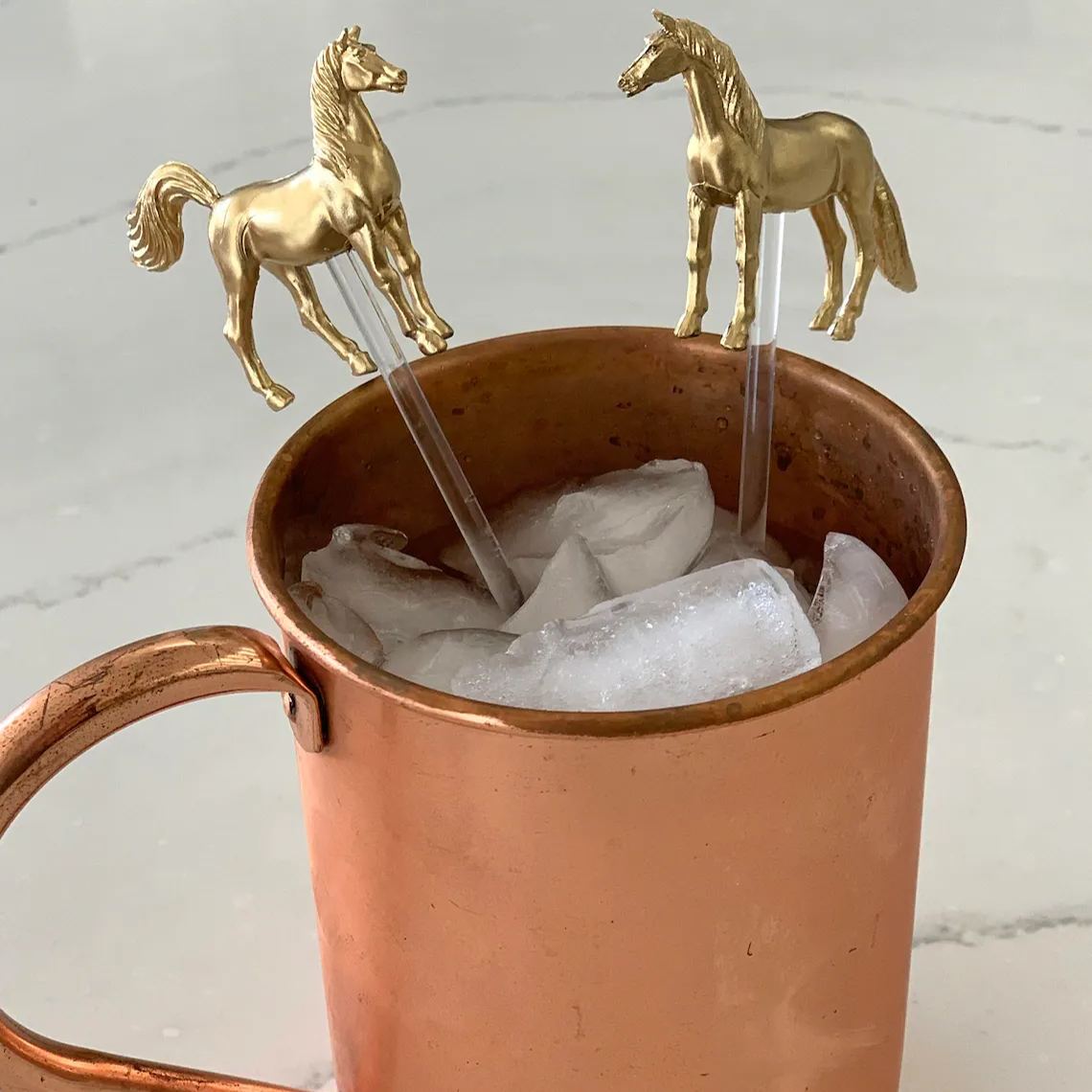 🌹🐎Horse Drink Stirrers