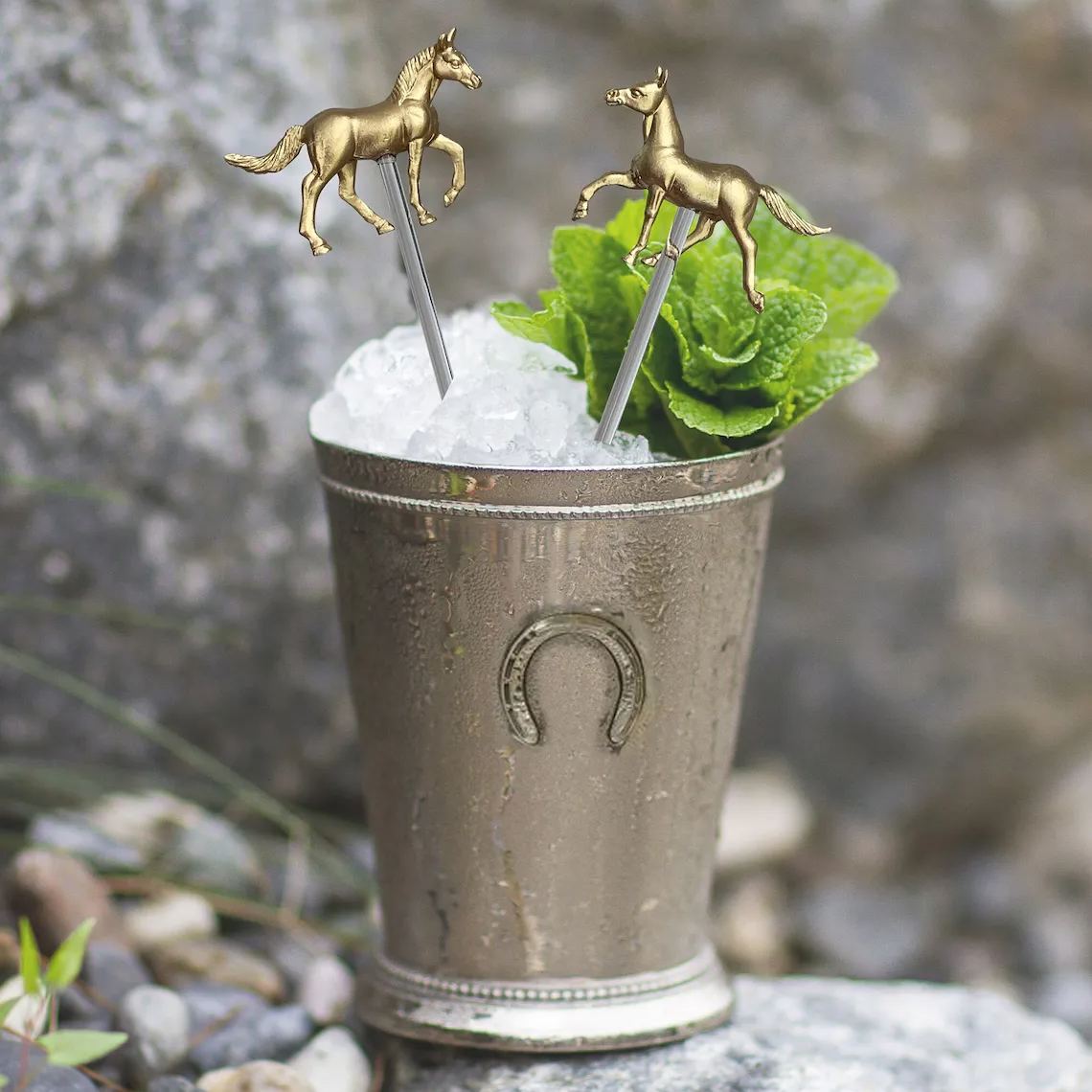 🌹🐎Horse Drink Stirrers