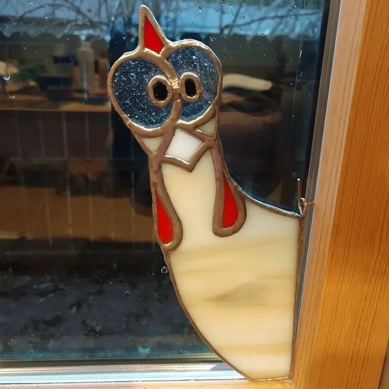 Funny Window Corner Decor - 🐓Peeping Rooster