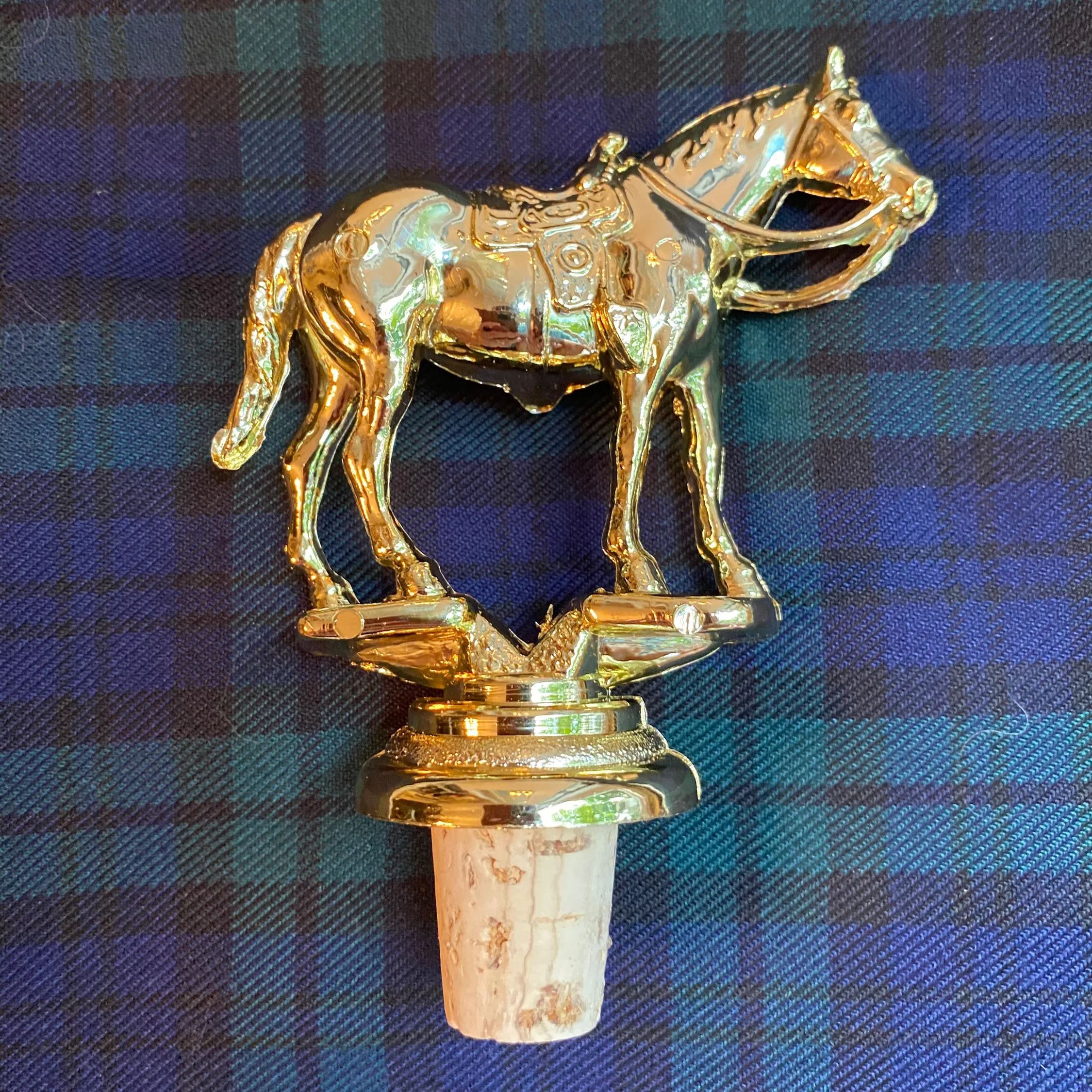 Equestrian Wine Topper: A Stylish Accessory for Horse Lovers