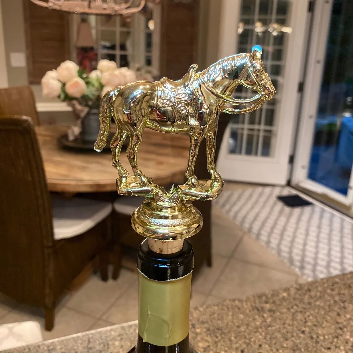 🐴Horse Figure Wine Topper