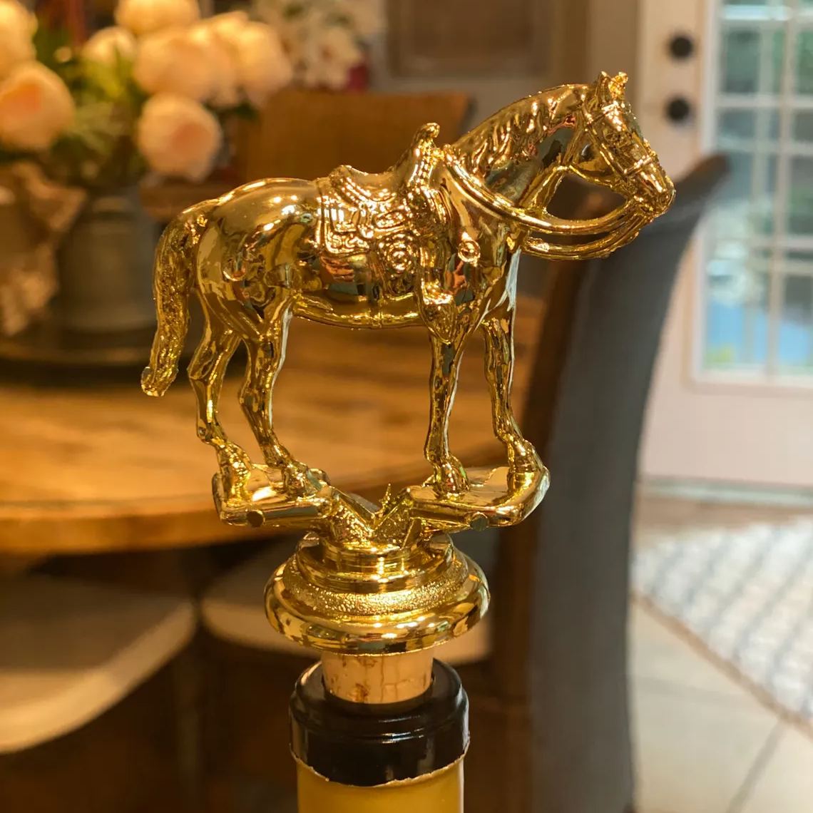 🐴Horse Figure Wine Topper