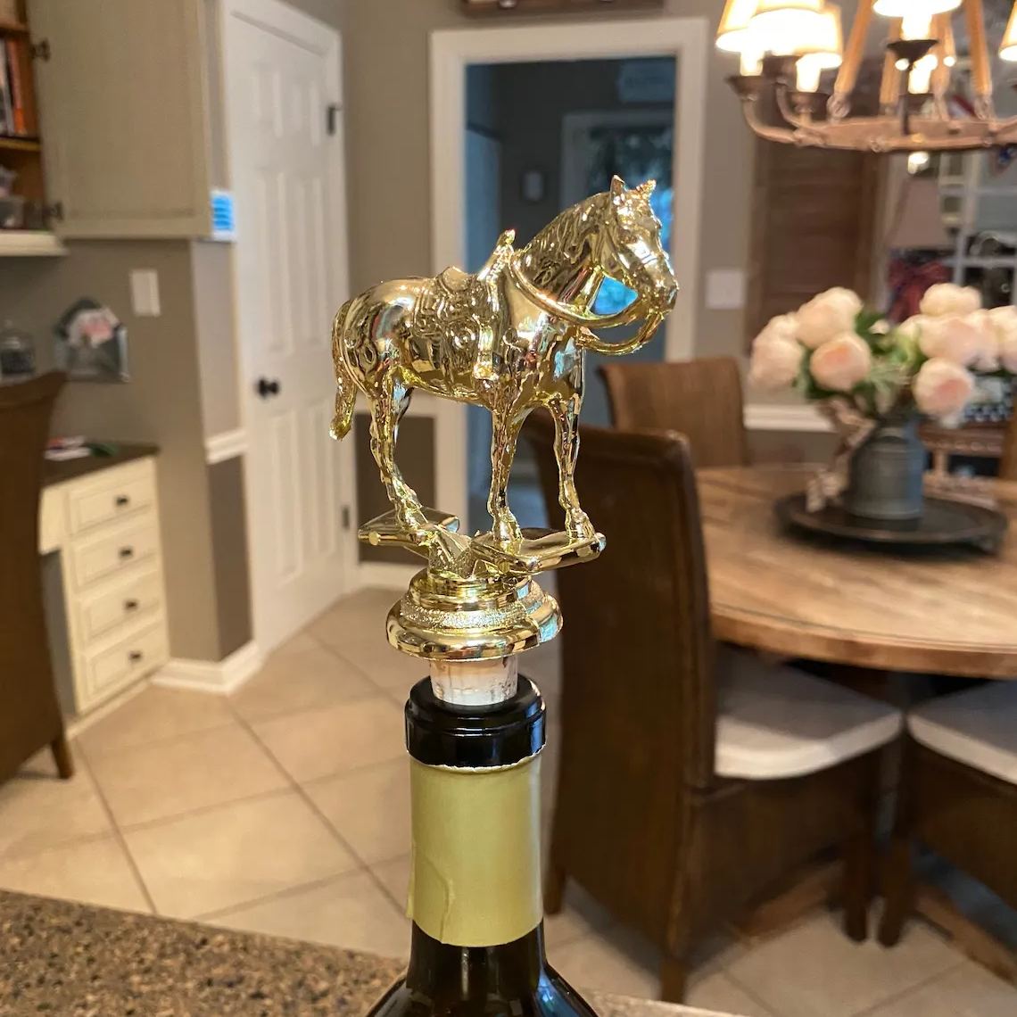 🐴Horse Figure Wine Topper