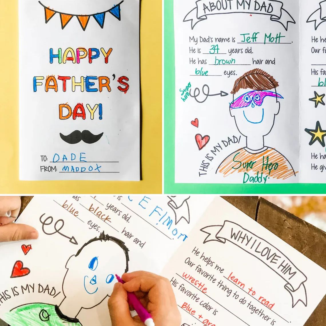 About My Dad - Father's Day Card