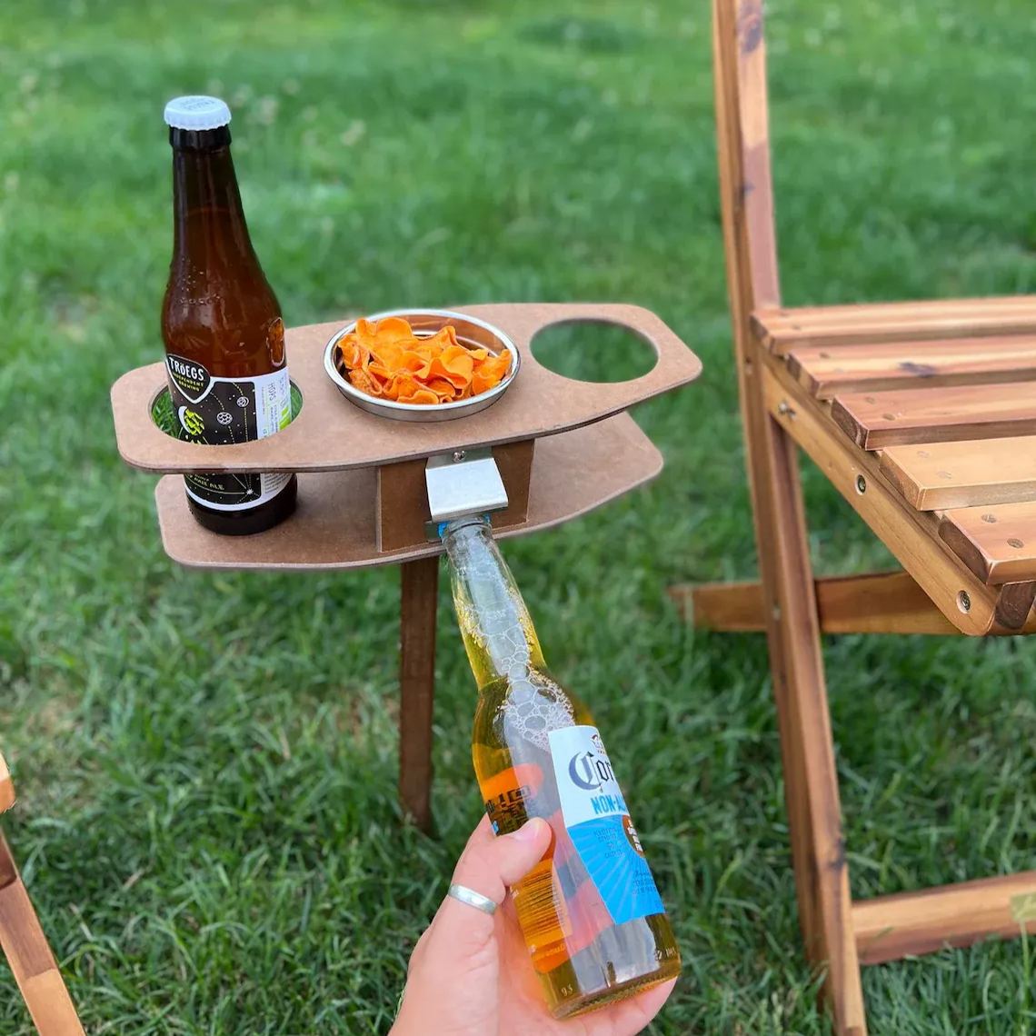 Outdoor Collapsible Beer Table