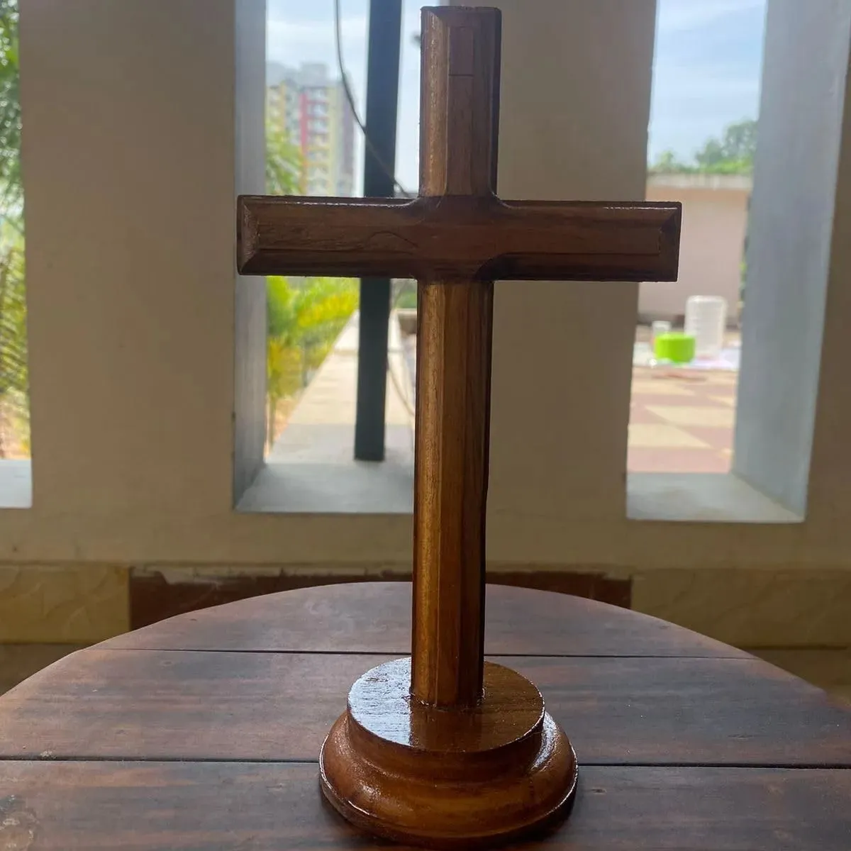 🙏Holy Wooden Cross Decor