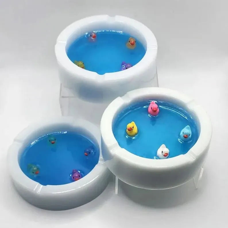 Handmade-Bath Duck Ashtray