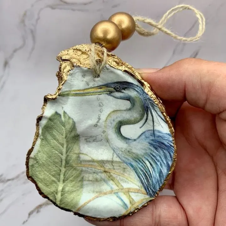 🔥 Christmas Hot Sale 50% OFF NOW🔥Oyster Shell Shape Christmas Ornament