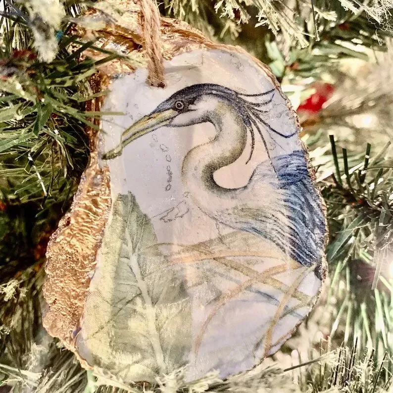 🔥 Christmas Hot Sale 50% OFF NOW🔥Oyster Shell Shape Christmas Ornament