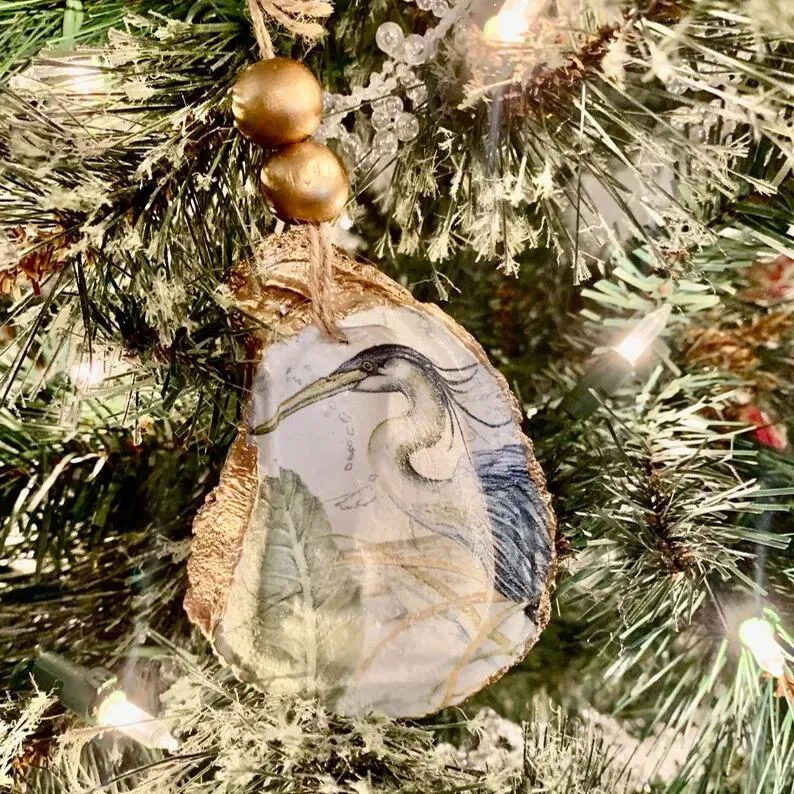 🔥 Christmas Hot Sale 50% OFF NOW🔥Oyster Shell Shape Christmas Ornament